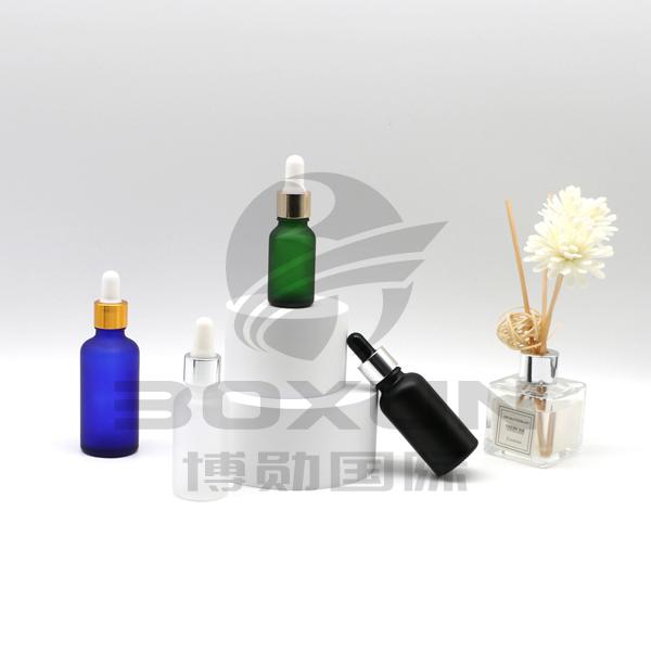 5ml10ml15ml20ml30ml50ml100ml Matte Black Dropper Bottle Clear Frosted Essential Oil Bottle Amber Frosted Glass Bottle Cosmetic Container Available From Stock