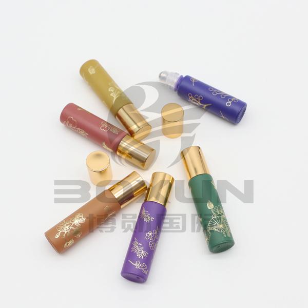 5ml10ml15ml Stained Glass Roller Ball Essential Oil Bottle Cosmetic Packaging